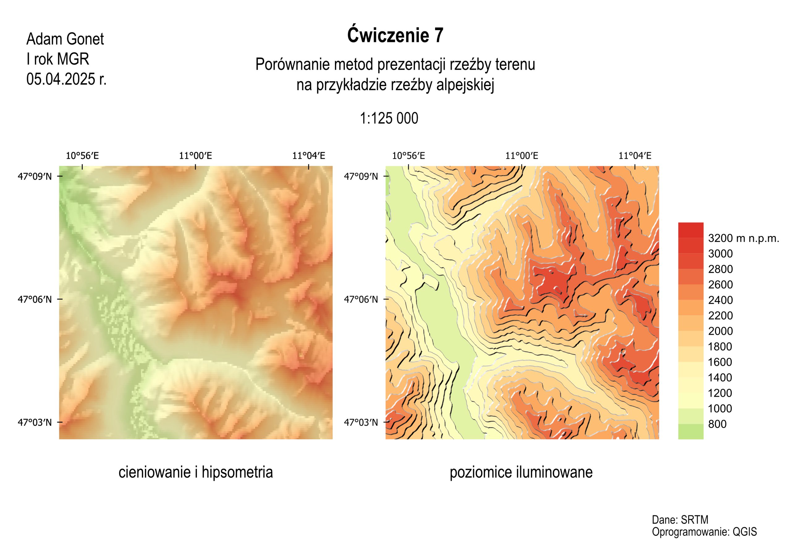 Kartoznawstwo ogólne – przykład pracy